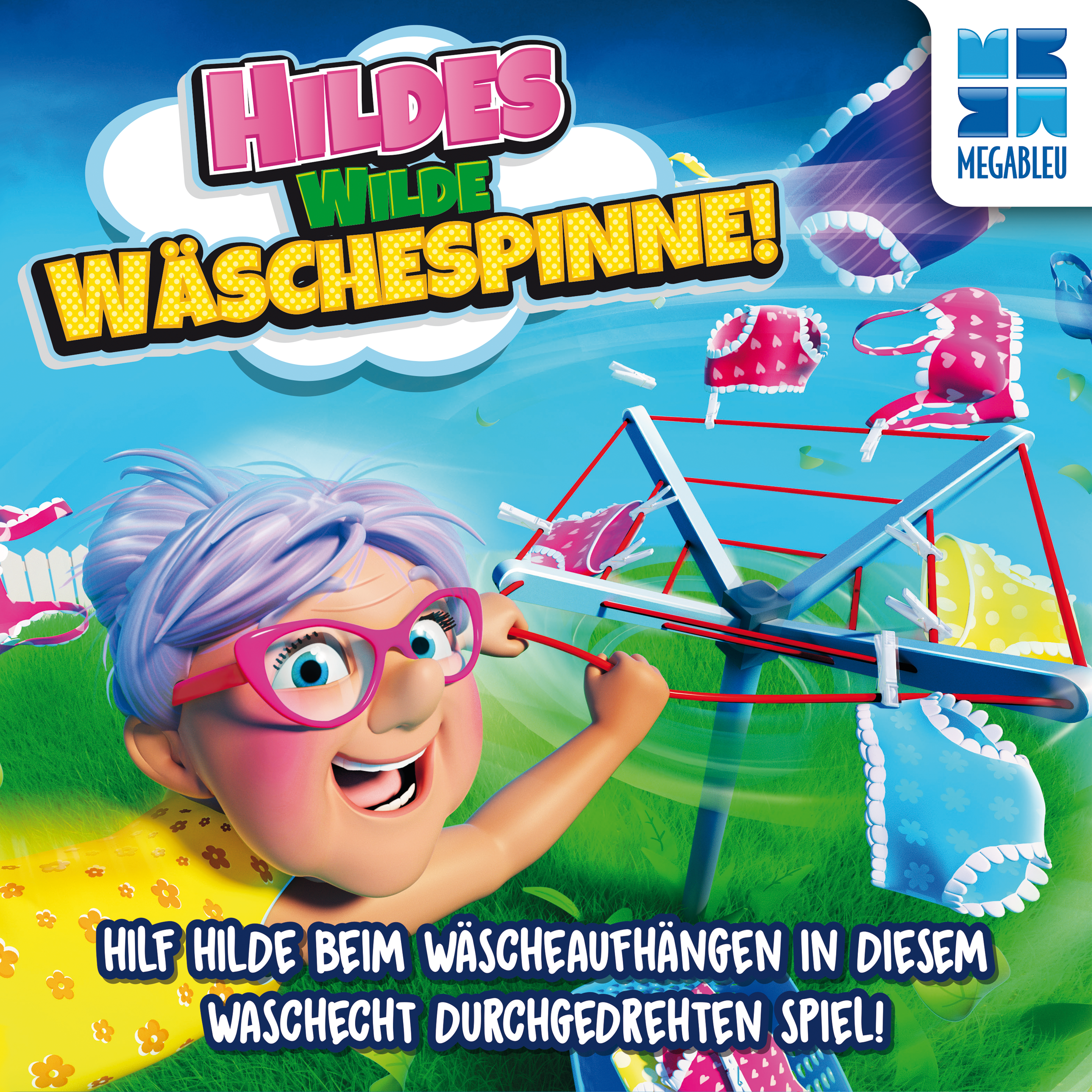 Spiel Hildes wilde Wäschespinne