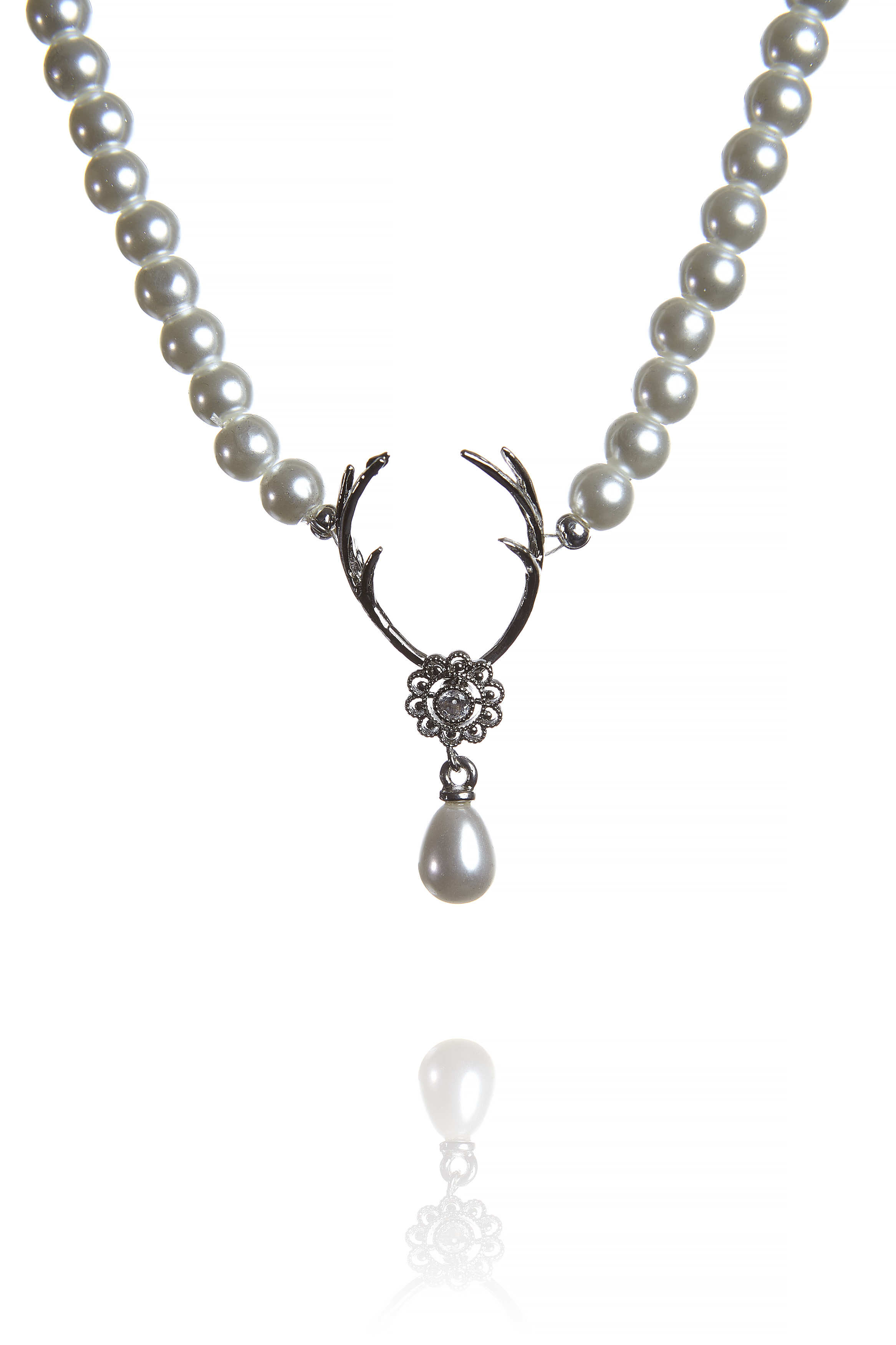 Halskette-Hirschfaenger-Fritzi-silber Bild: