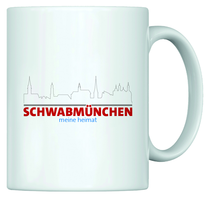 Tasse_SA Bild: Heimat Haferl - Schwabmünchen (Tasse)