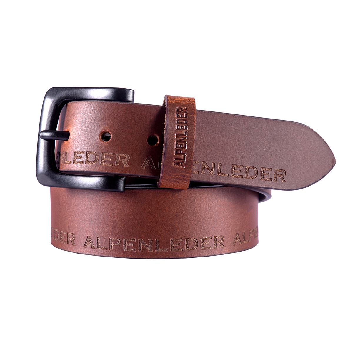 Herrengurtel-Alpenleder-2 Bild: Gürtel "Alpenleder" - Cognac