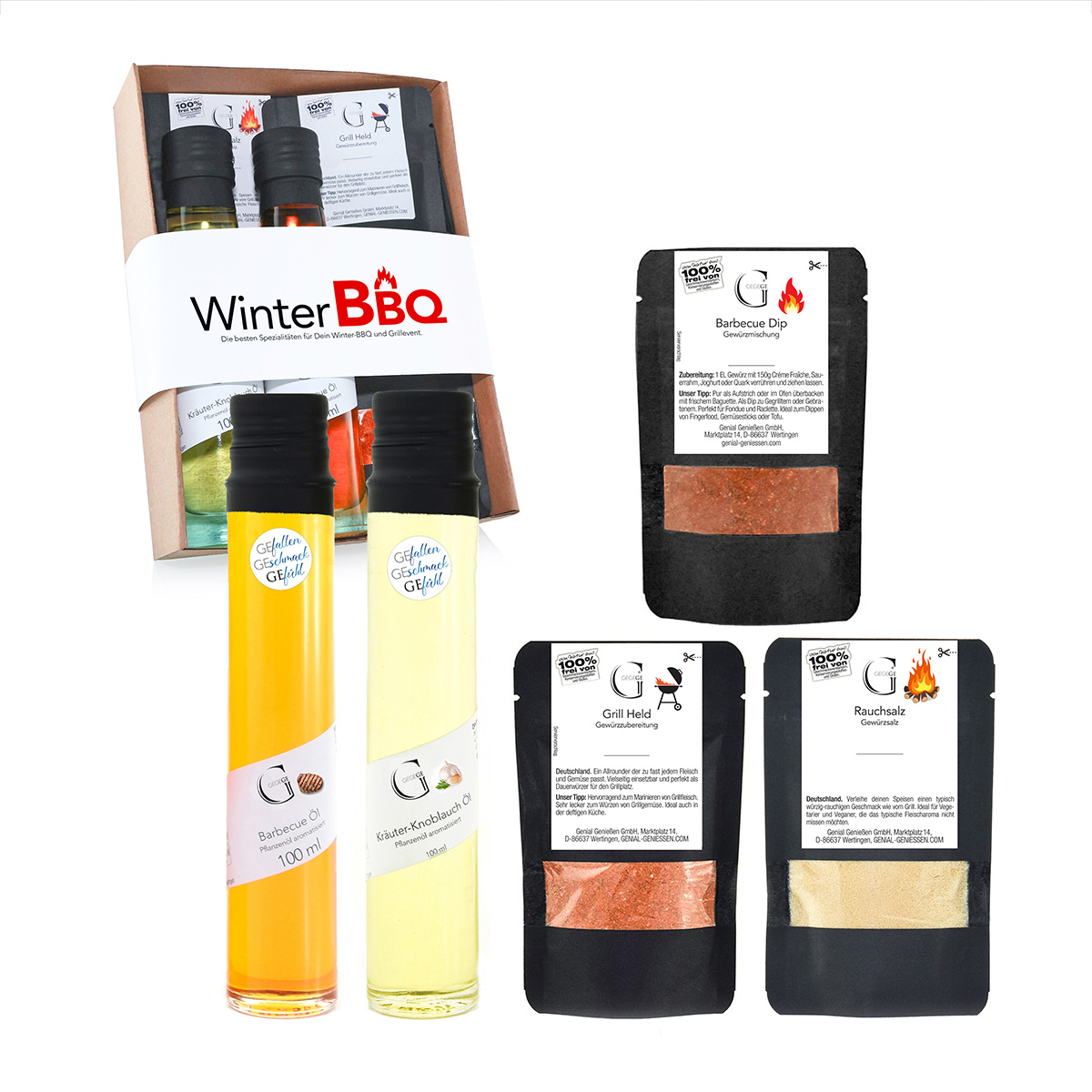 Geschenkset "Winter BBQ" Bild: Geschenkset "Winter BBQ"