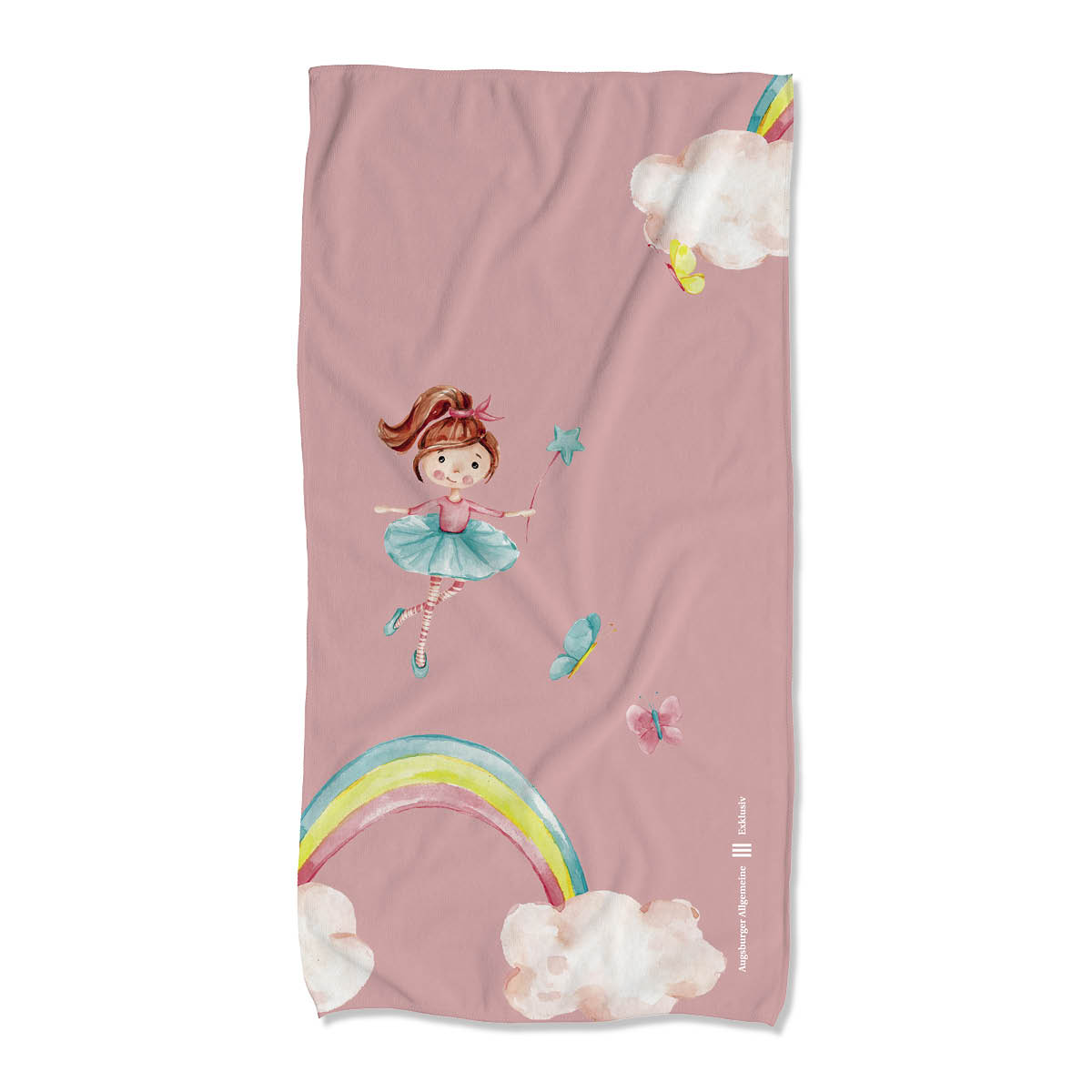 Kinderbadetuch "Fee" - rose Decke, Puppe, Spielzeug, Windel, Decke, Puppe, Spielzeug, Windel