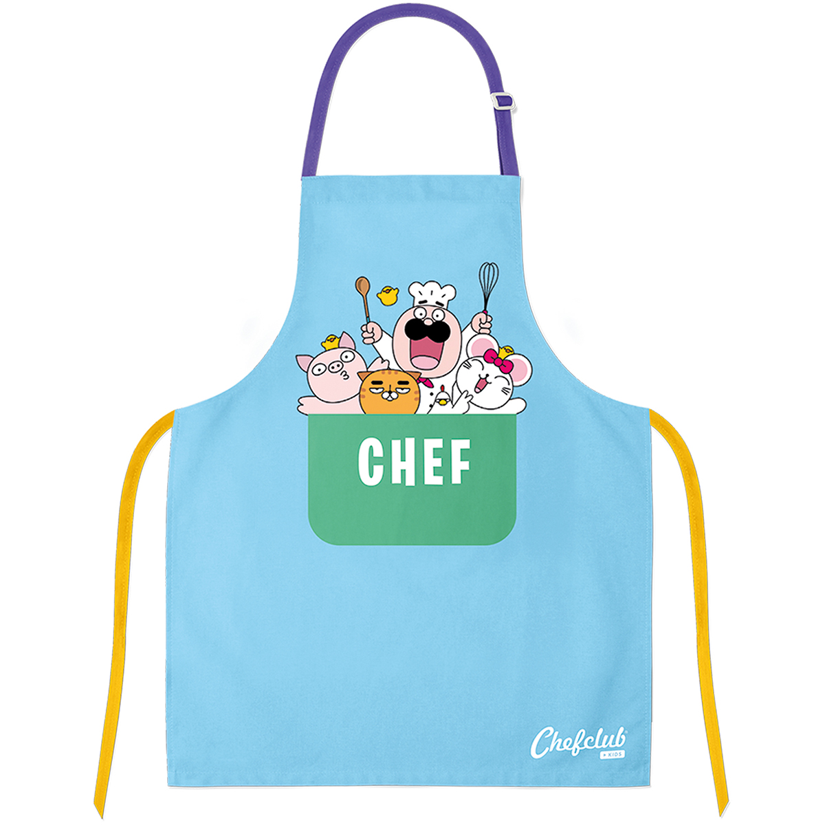 Kinder-Chefclub-Kids-Schurze-von-Chefclub-3760312840011-Front-72dpi Bild: