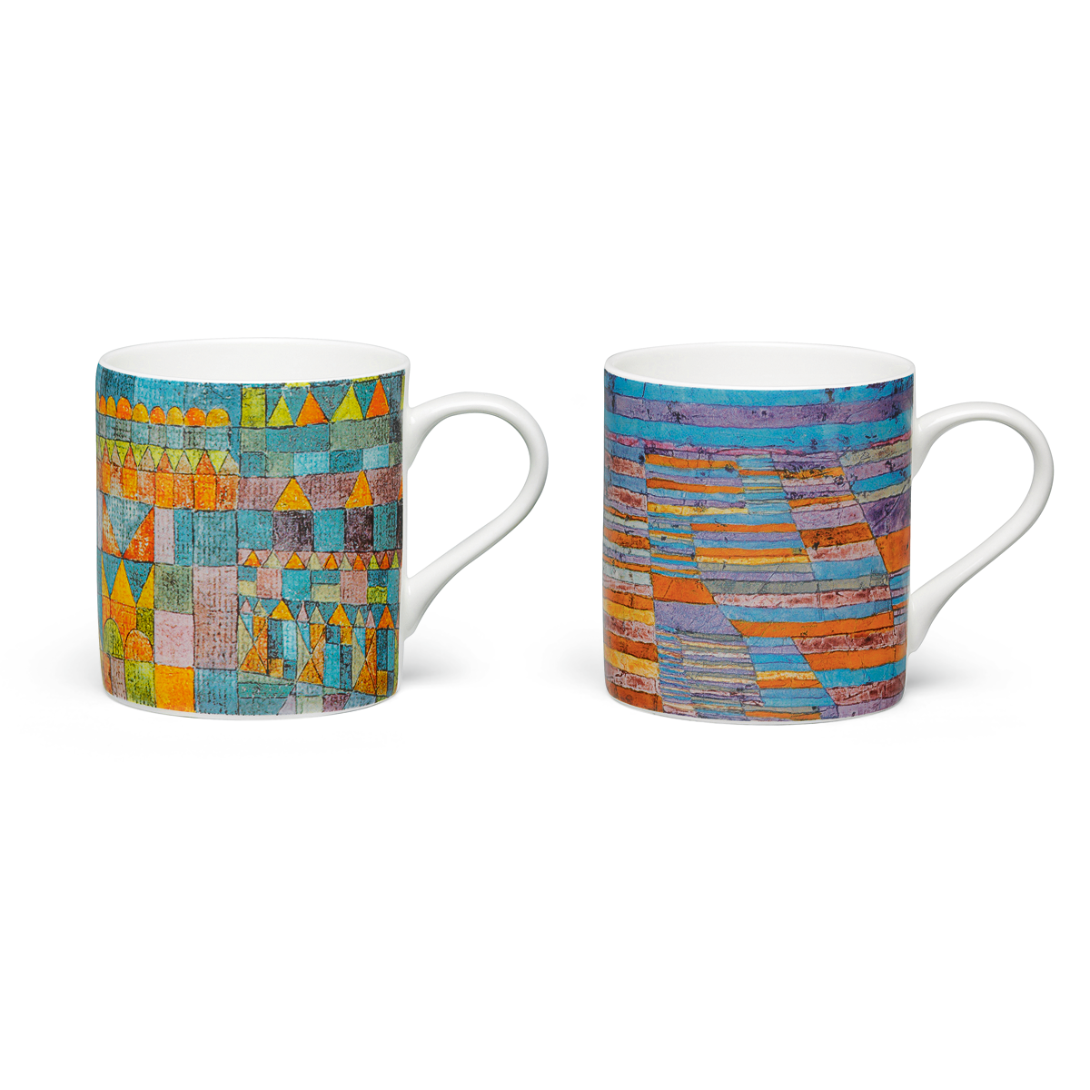 0888594_SL01 Bild: Paul Klee: 2 Becher mit Künstlermotiven im Set, Porzellan