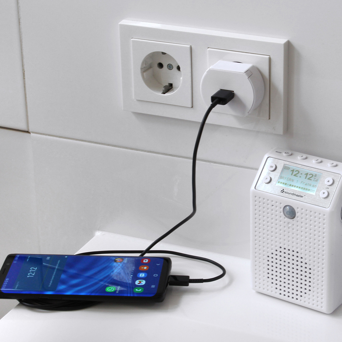 Adapter, Elektronik, Handy, Telefon