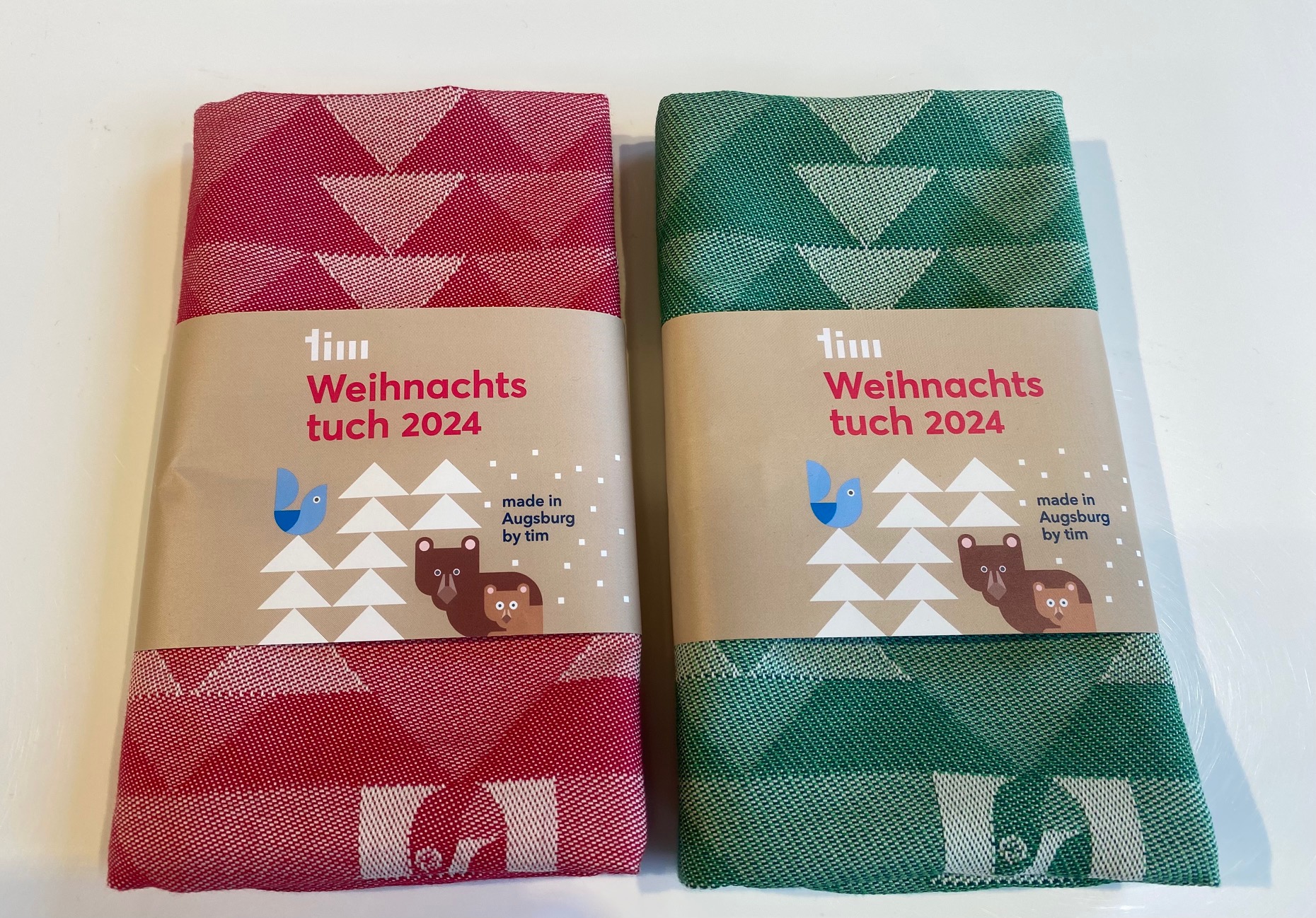 2er Geschirrtuchset “Wintermärchen“