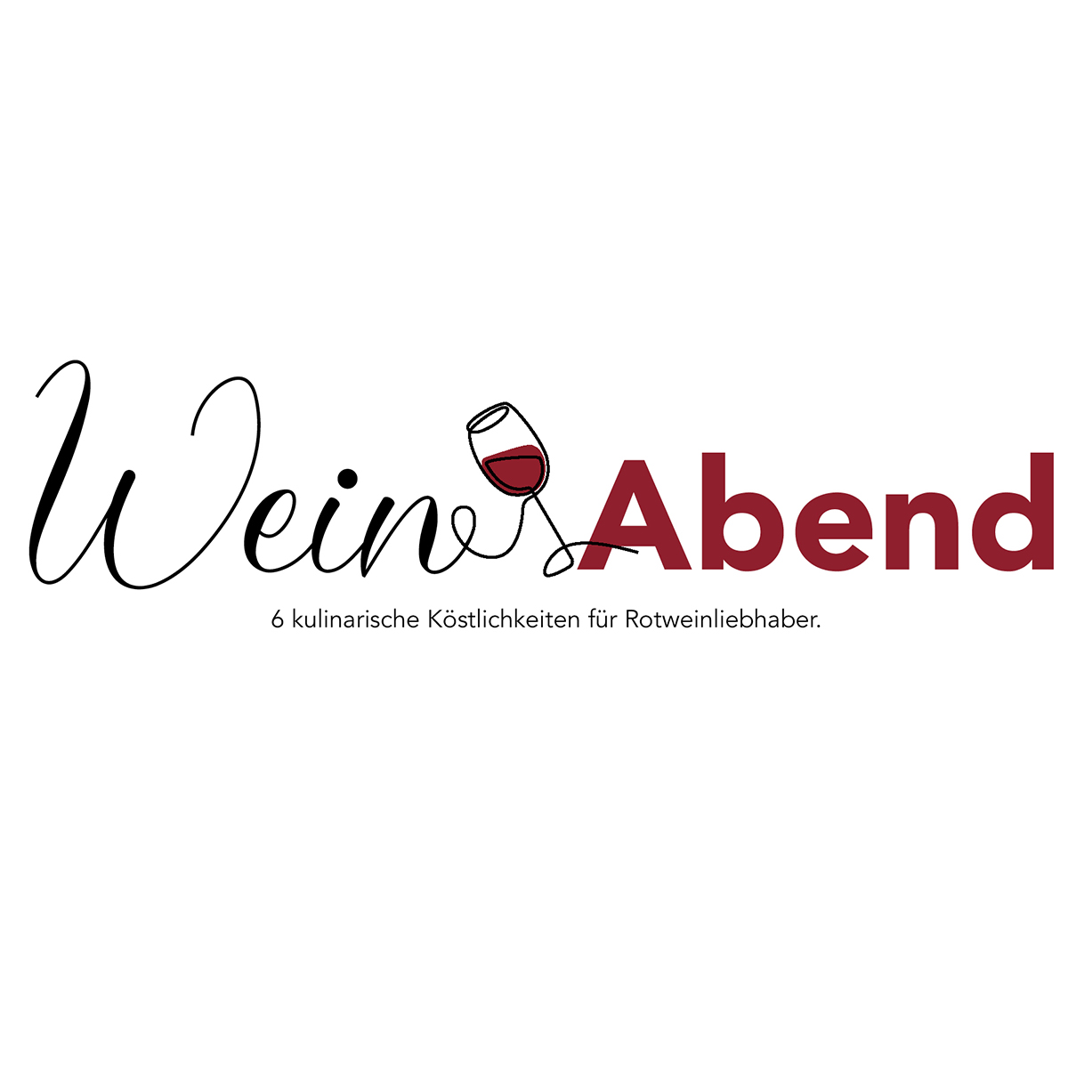 Geschenkset "Weinabend" mit Rotwein