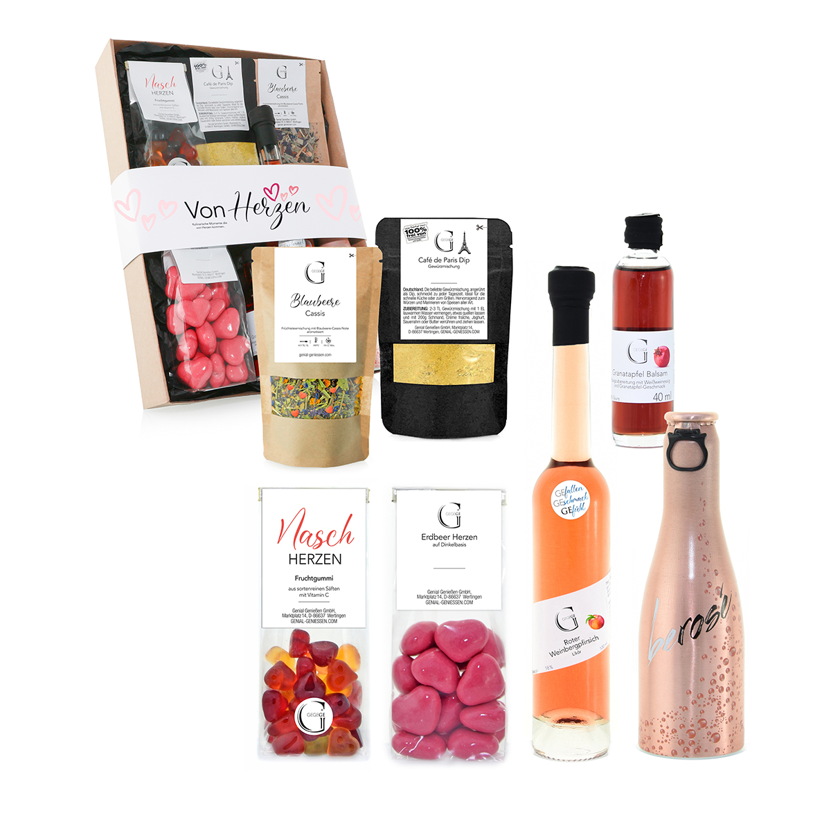 Geschenkset "Von Herzen"