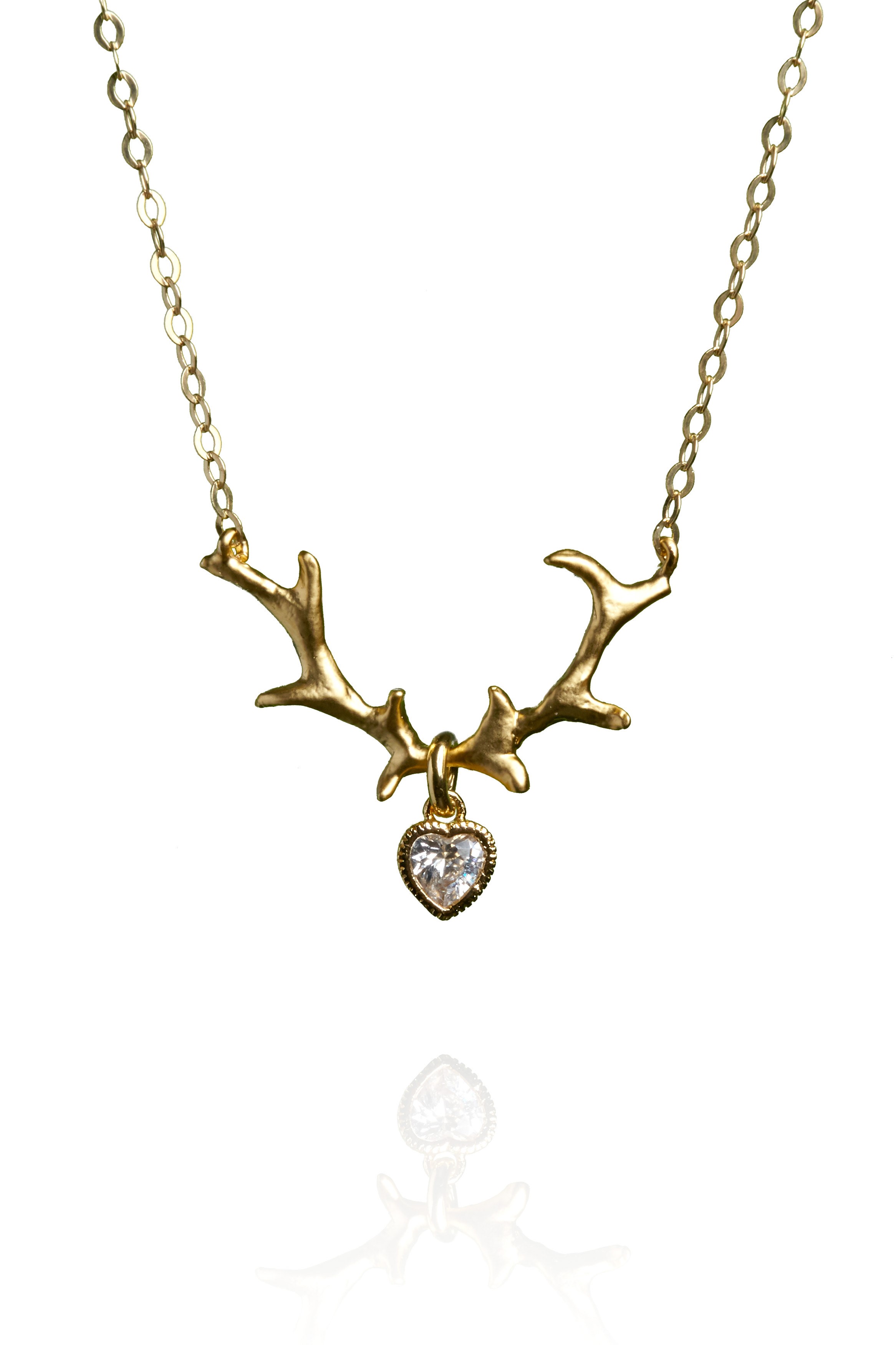 Geweihherz-2 Bild: Kette Geweihherz