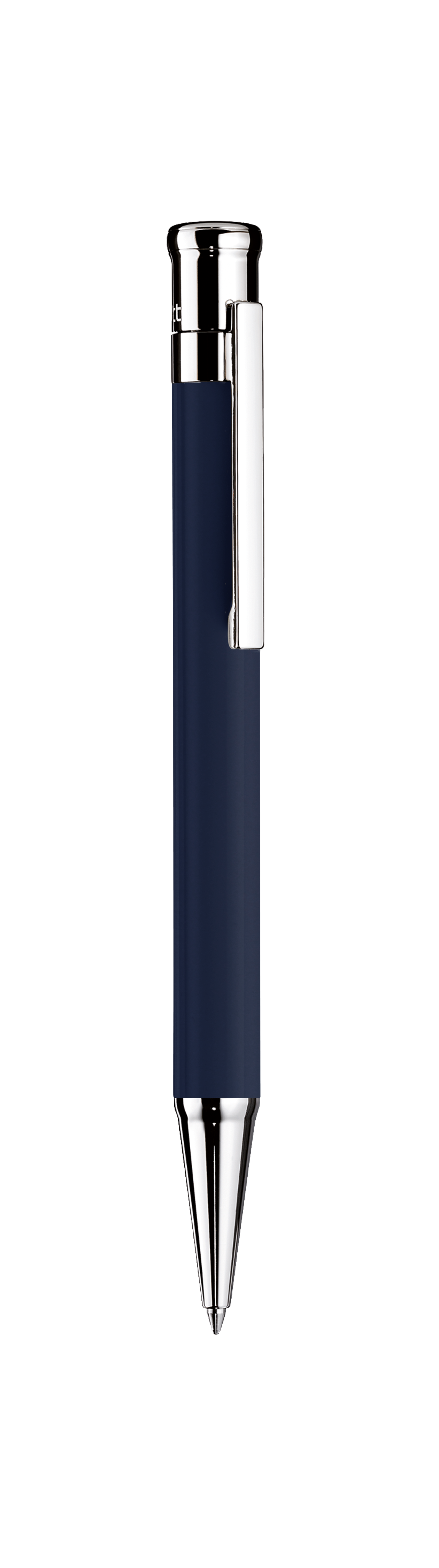001-11239-KS04blauplatinglanz Bild: Kugelschreiber "Design 4"