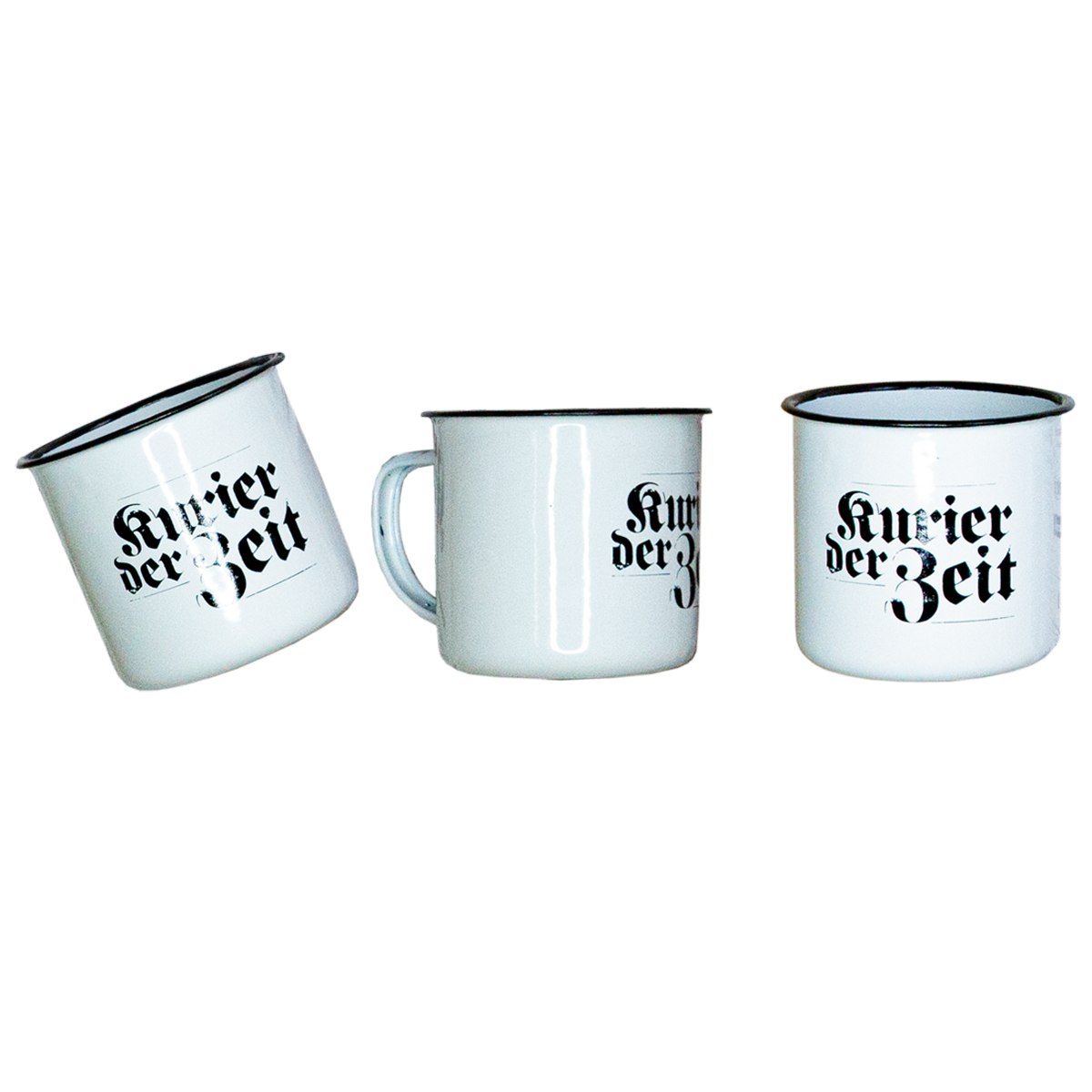 KdZ_3Tassen_1200x1200 Bild: Kurier der Zeit Tasse