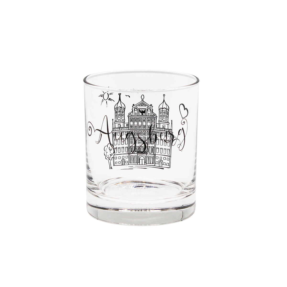 Wasser- oder Whiskyglas "Augsburg"  Bild: Wasser- oder Whiskyglas "Augsburg"