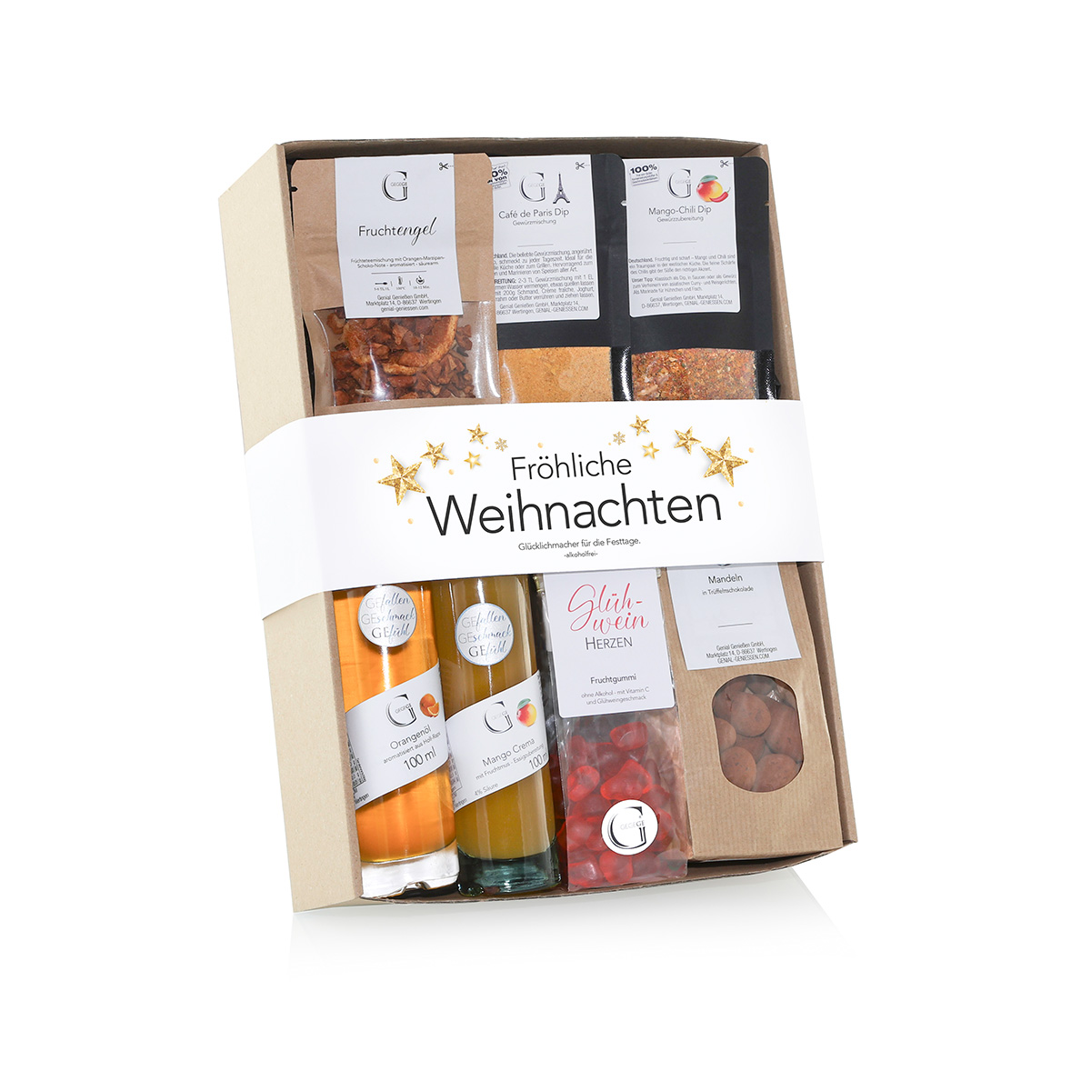 Geschenkset "Fröhliche Weihnachten"