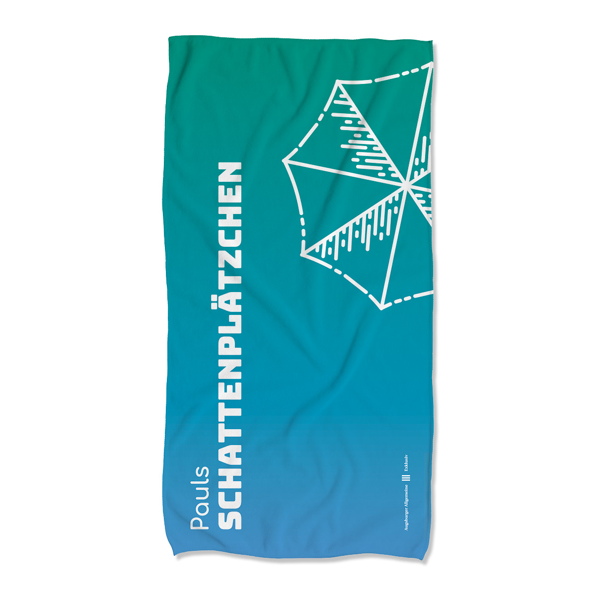 Liege- oder Saunatuch "Schattenplätzchen"
