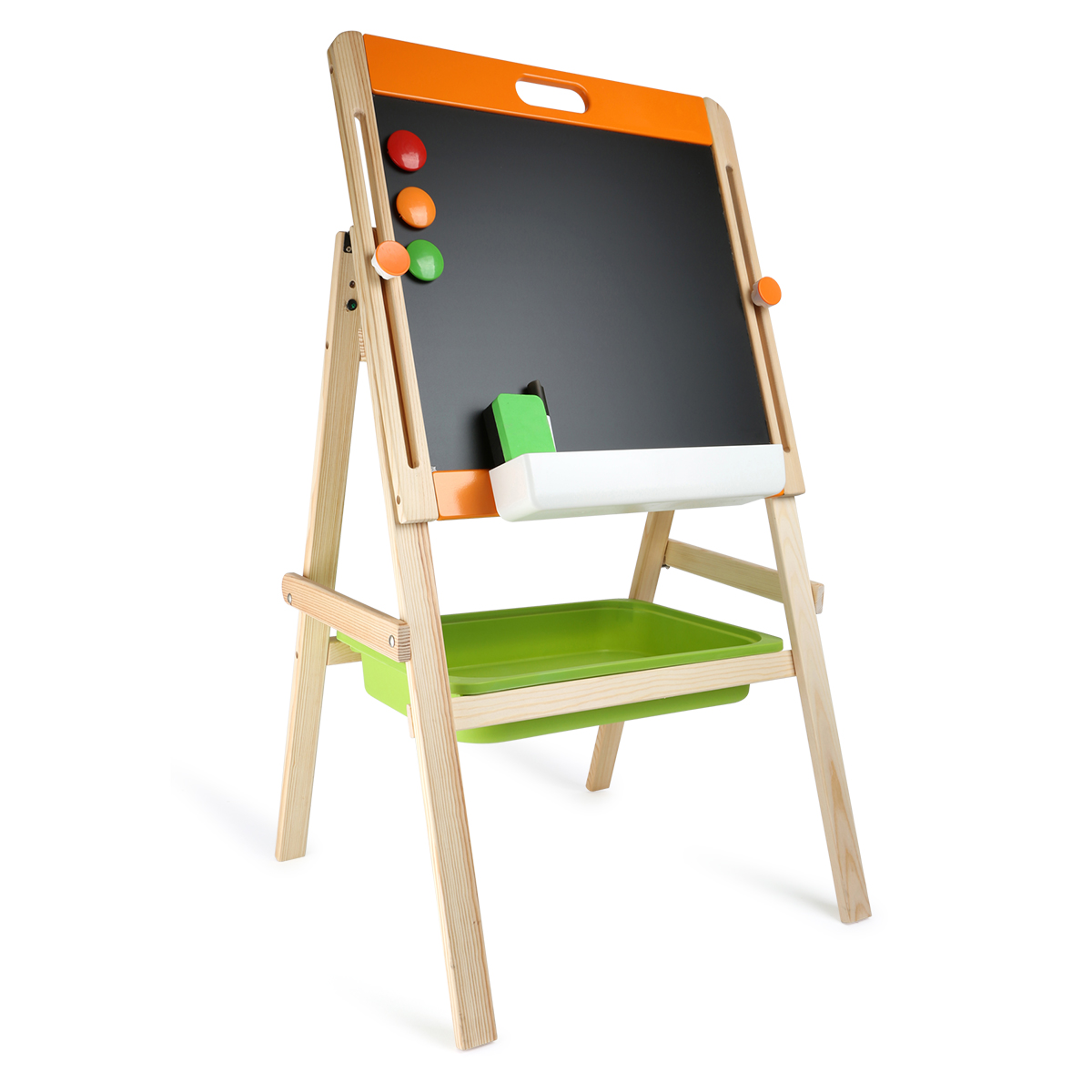10436_kindertafel_kreide_magnet_kompakt_a_1200x1200px Bild: Kreide- und Magnettafel