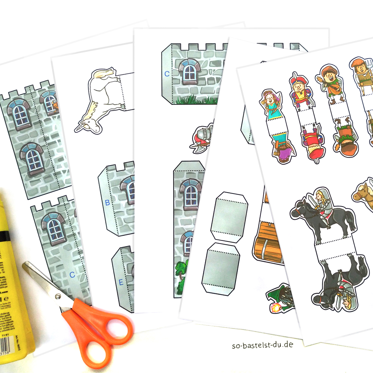 Basteln-Ritterburg-Drachenruh_Boegen Bild: