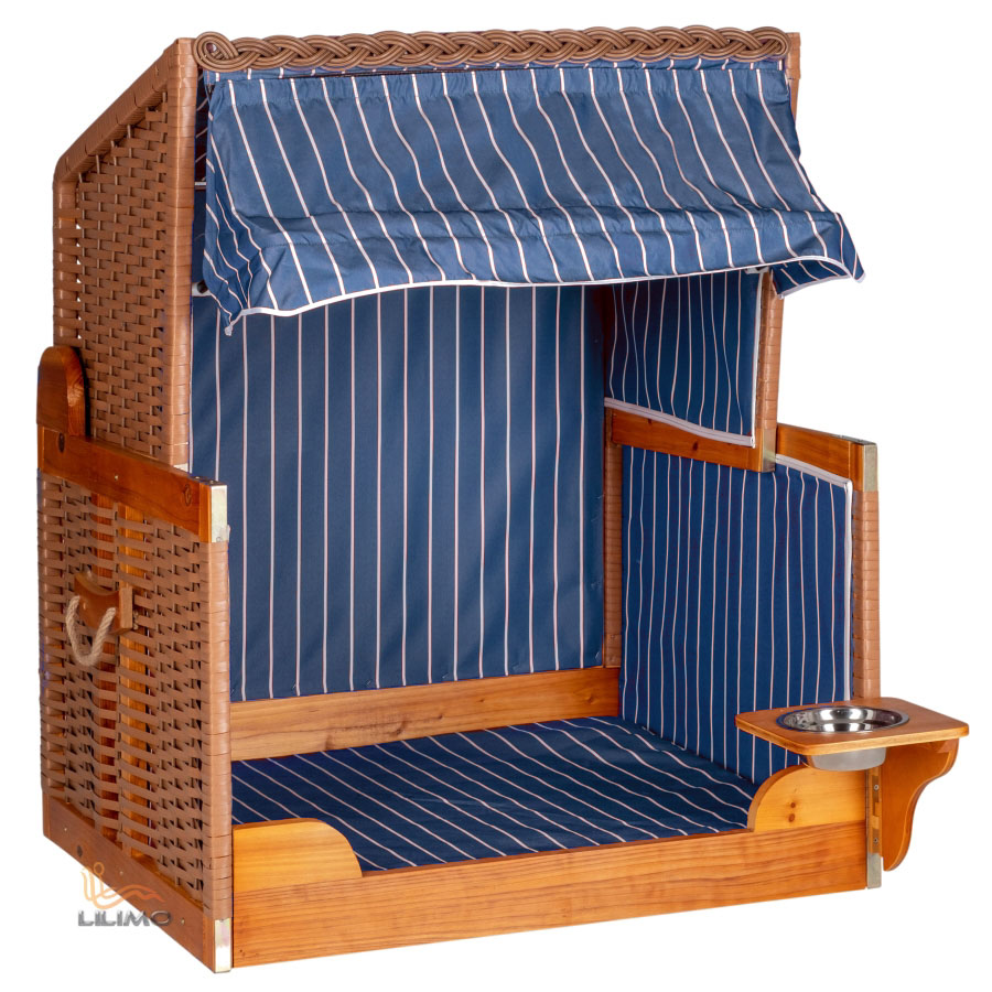 Hundestrandkorb_blau_02252 Bild: