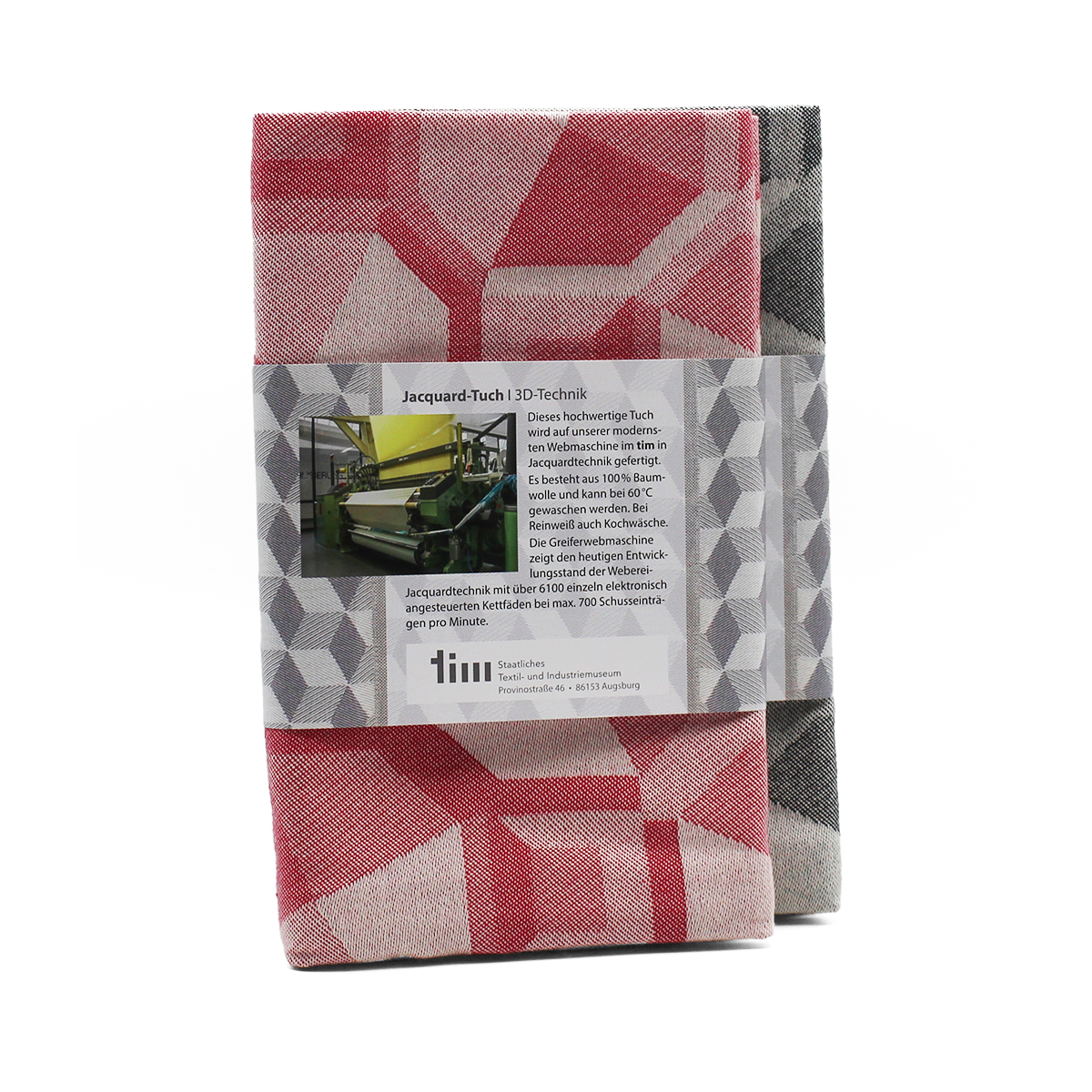 TIM_Geschirrtuch_rot_grau_stehend_1200x1200px Bild: