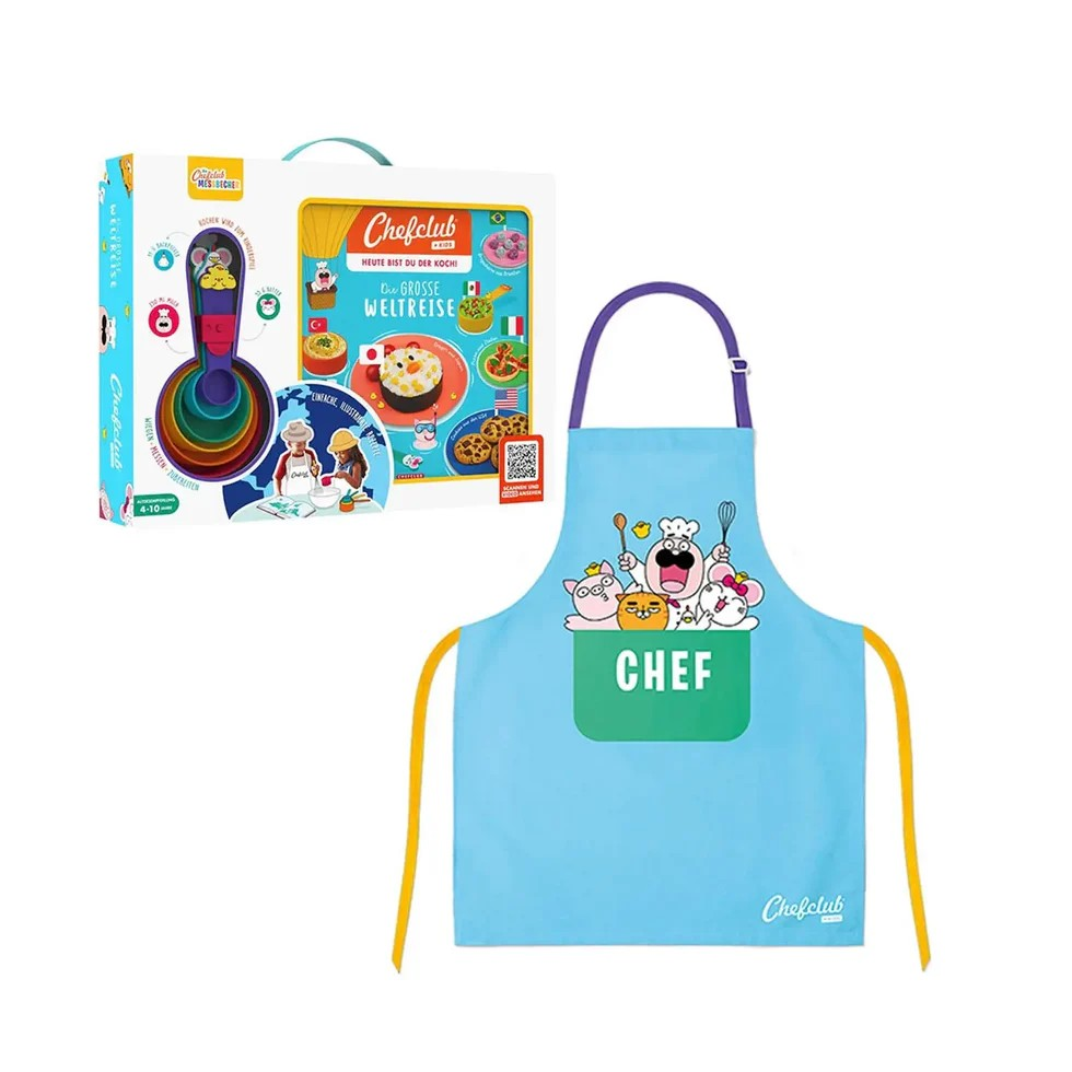 Chefclub Kids "Starter" - 2 tlg.  Zubehor, Tasche, Handtasche, Schürze, Kleidung