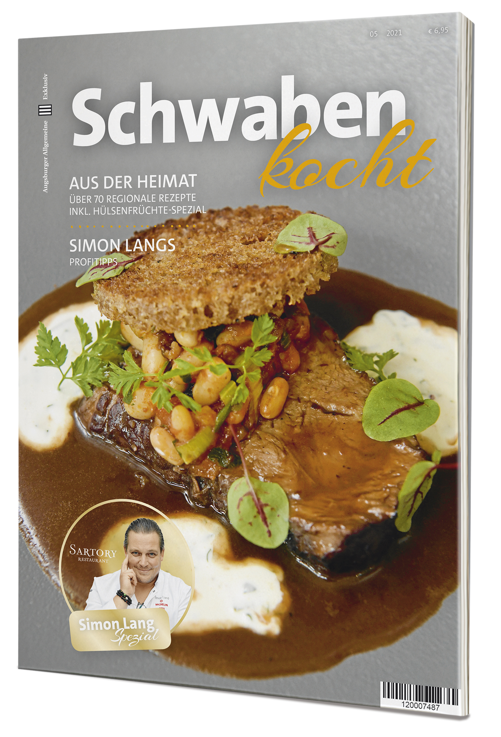 Schwaben_kocht_05_Magazin_Cover Bild: Schwaben kocht 05