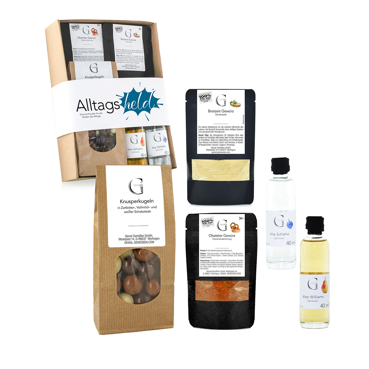 Geschenkset “Alltagsheld“  Bild: Geschenkset “Alltagsheld“