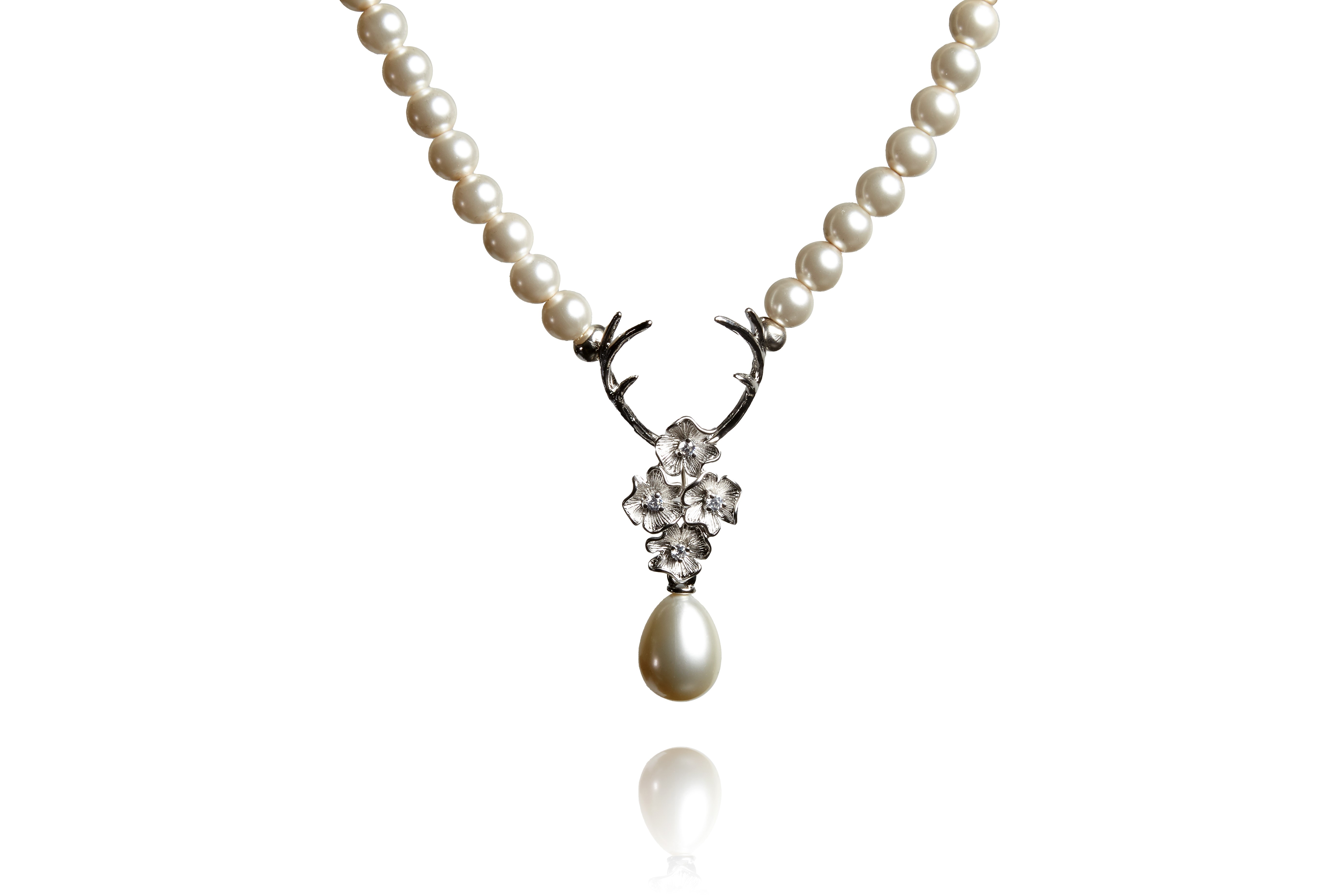 FRUEHLINGSERWACHEN-Kette-versilbert Bild: Schmuckset: Frühlingserwachen