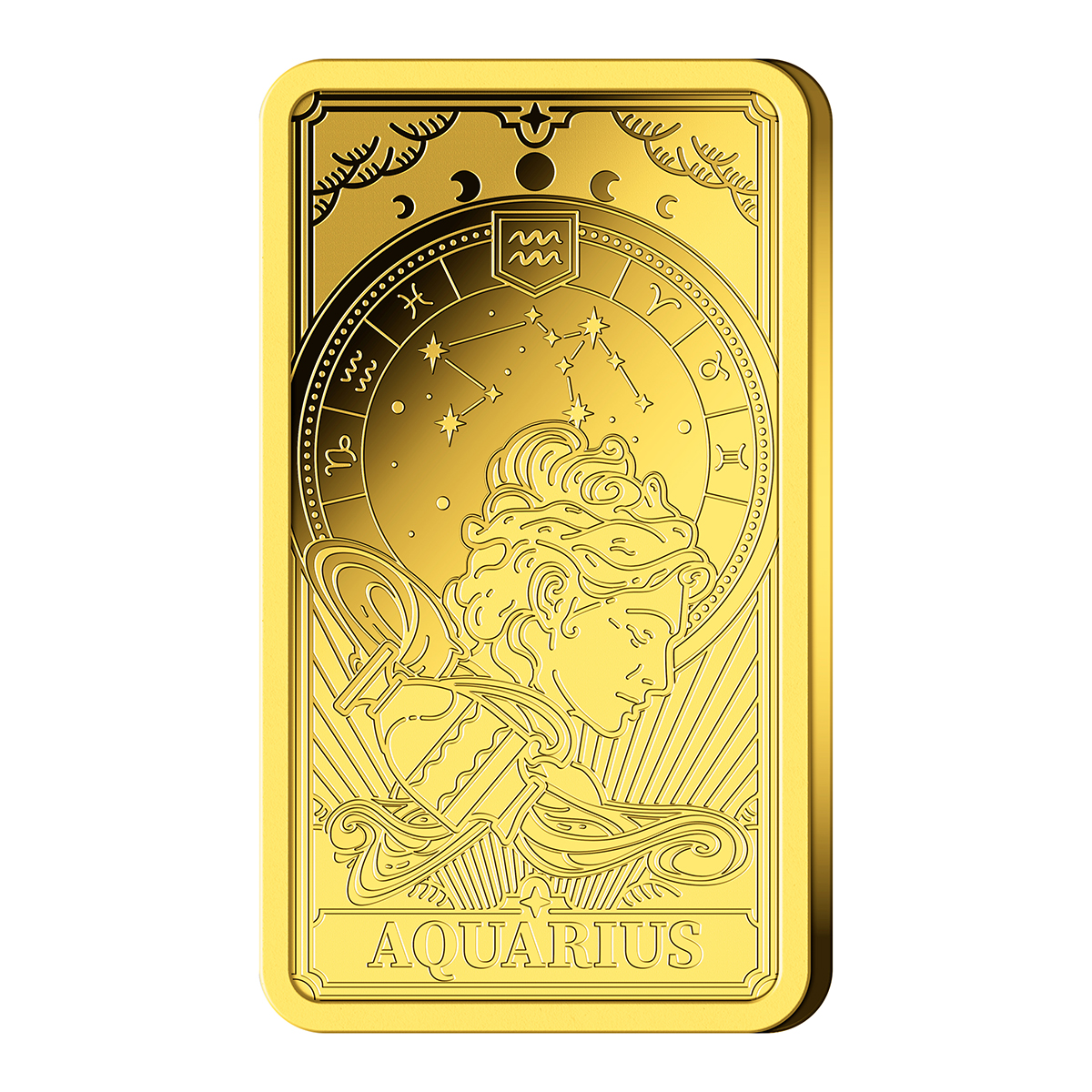 Goldbarren Wassermann Gold, Person