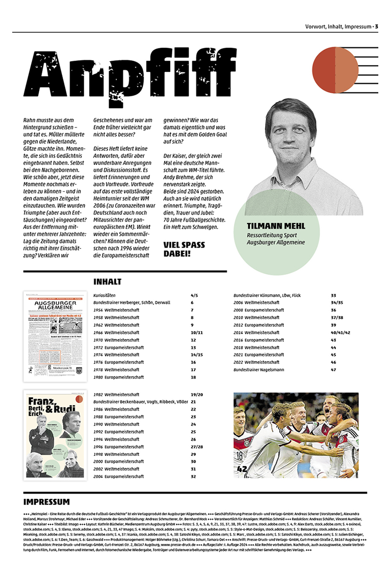 Heimspiel - historische Fußballzeitung