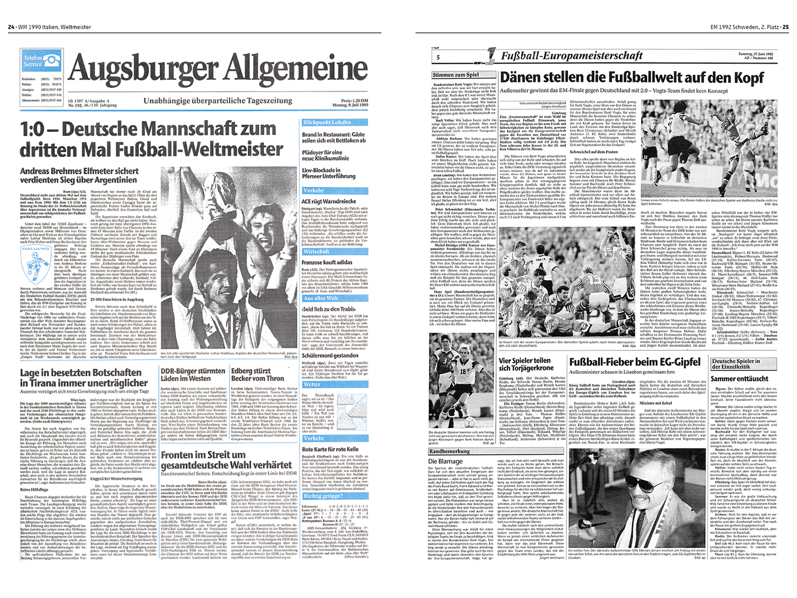 Heimspiel - historische Fußballzeitung