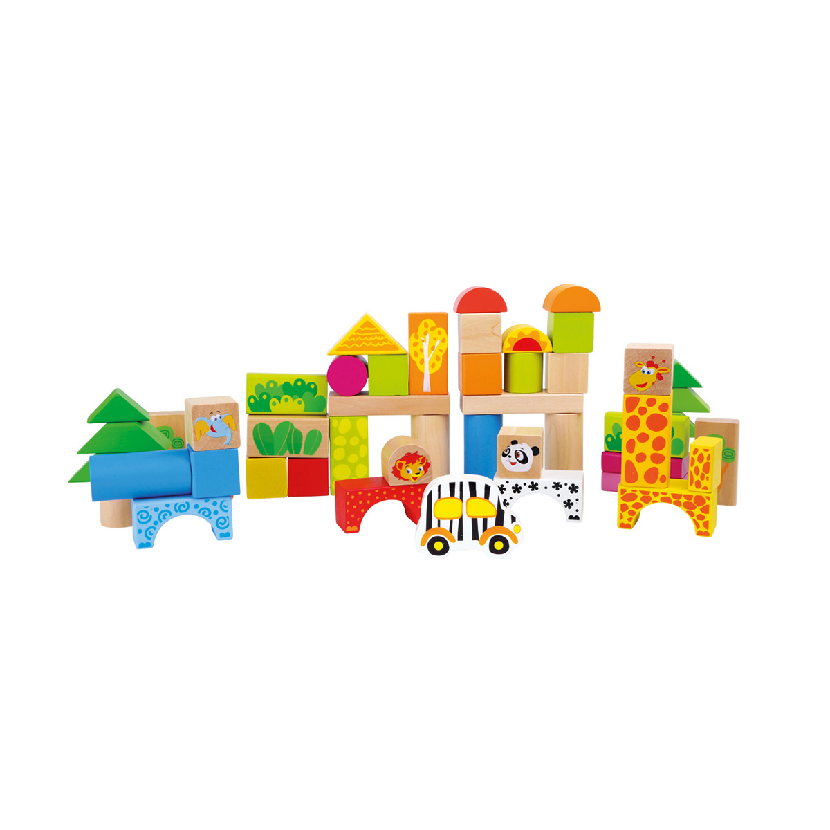 Holzbausteine “Zoo“  Bild: Holzbausteine “Zoo“