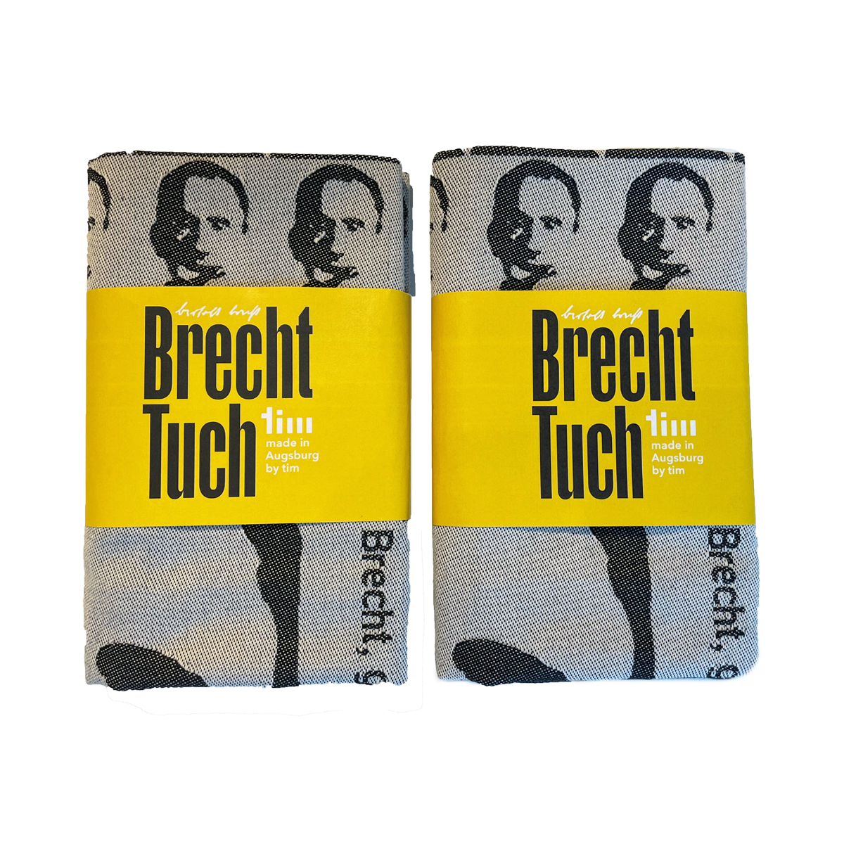TIM_Bertold-Brecht_2er-vorne_1200x1200px Bild: 2er Geschirrtuchset "125 Jahre Brecht"