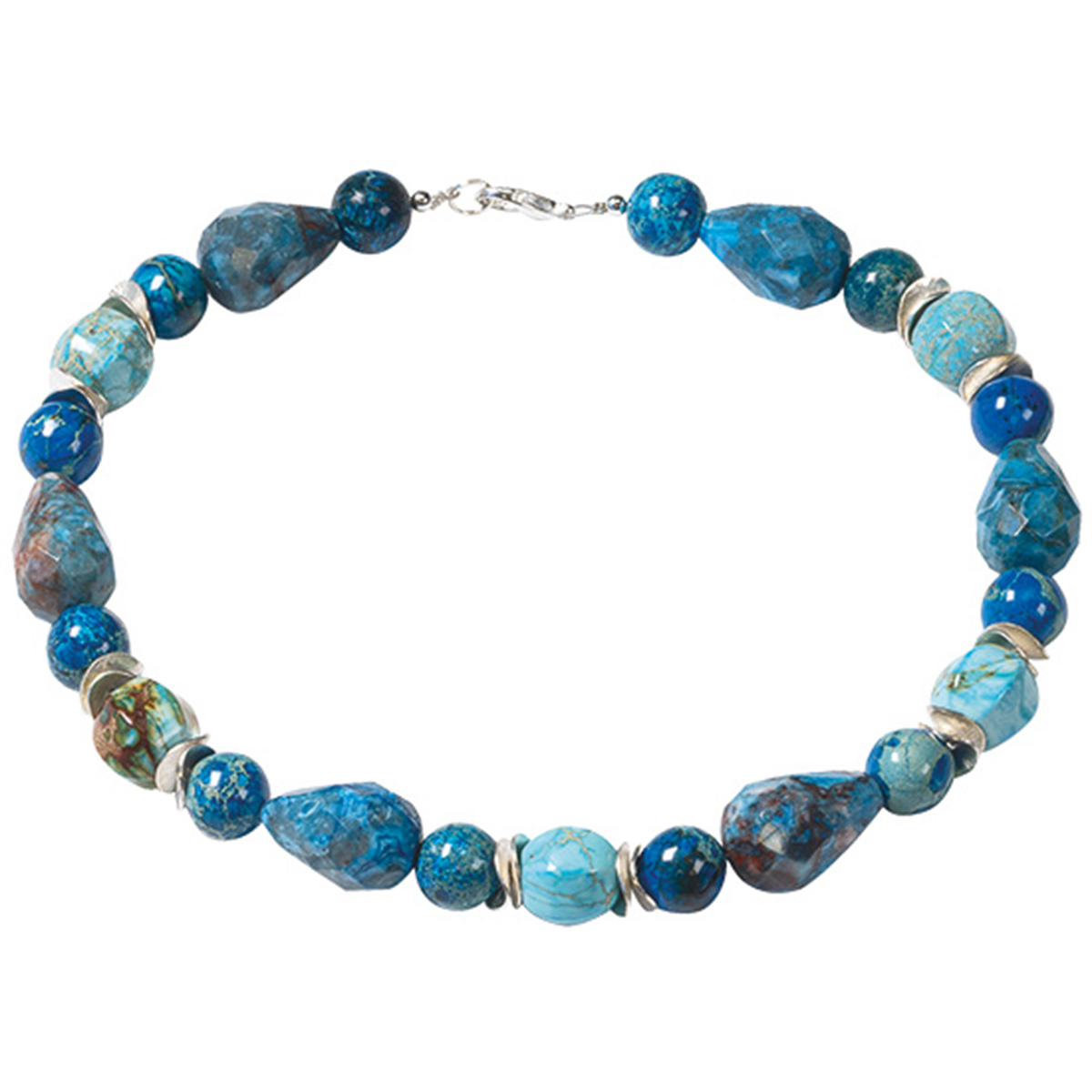 Perlencollier "Sansibar" Zubehor, Armreif, Schmuck, Halskette, Edelstein
