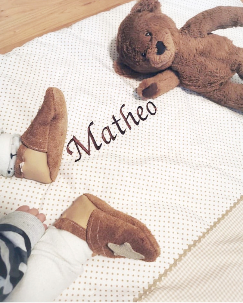 Personalisierbare Babydecke