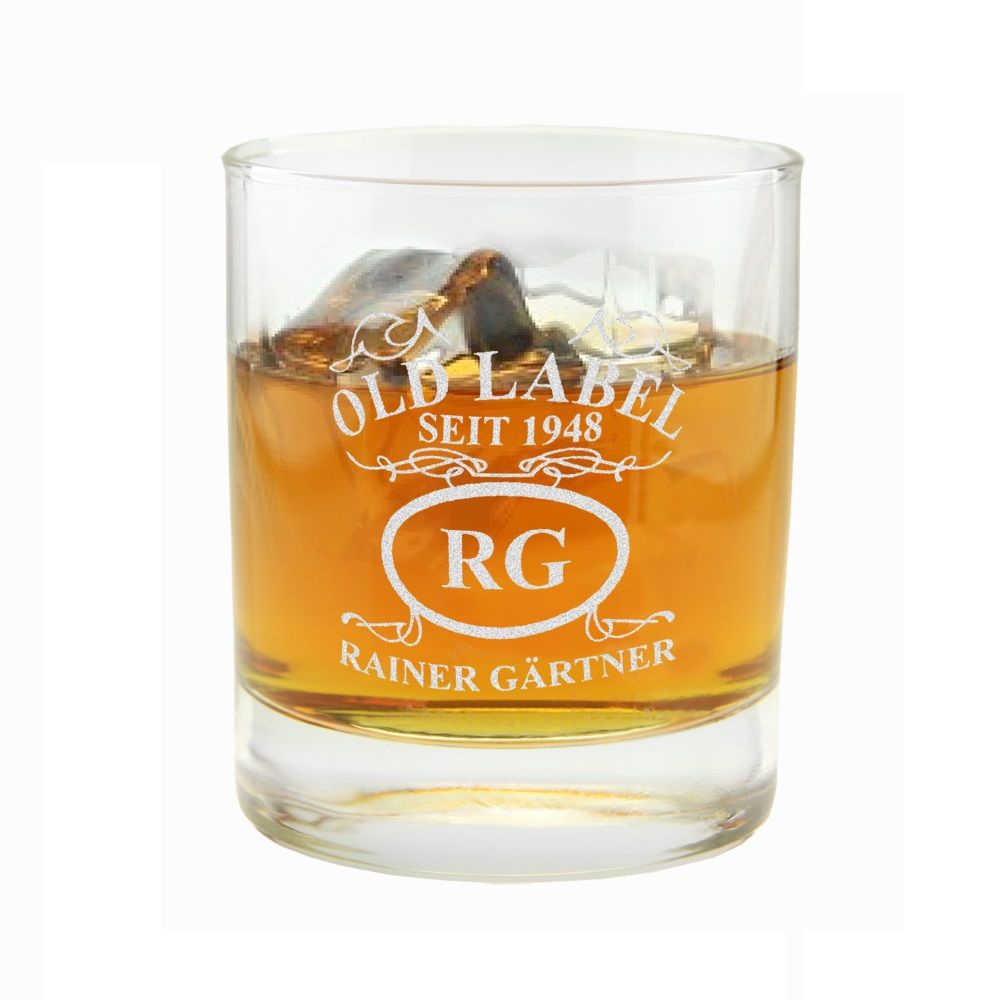 emblem_old_label_perso_2 Bild: Whisky Glas „Old Label“
