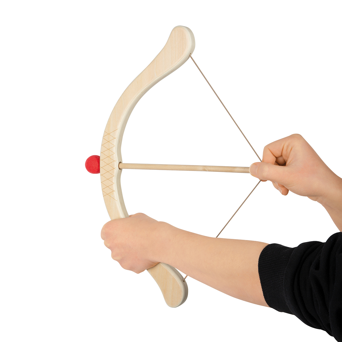 12478_small_foot_Pfeil_und_bogen_Active_Bogen_gespannt_Aktion Bild: