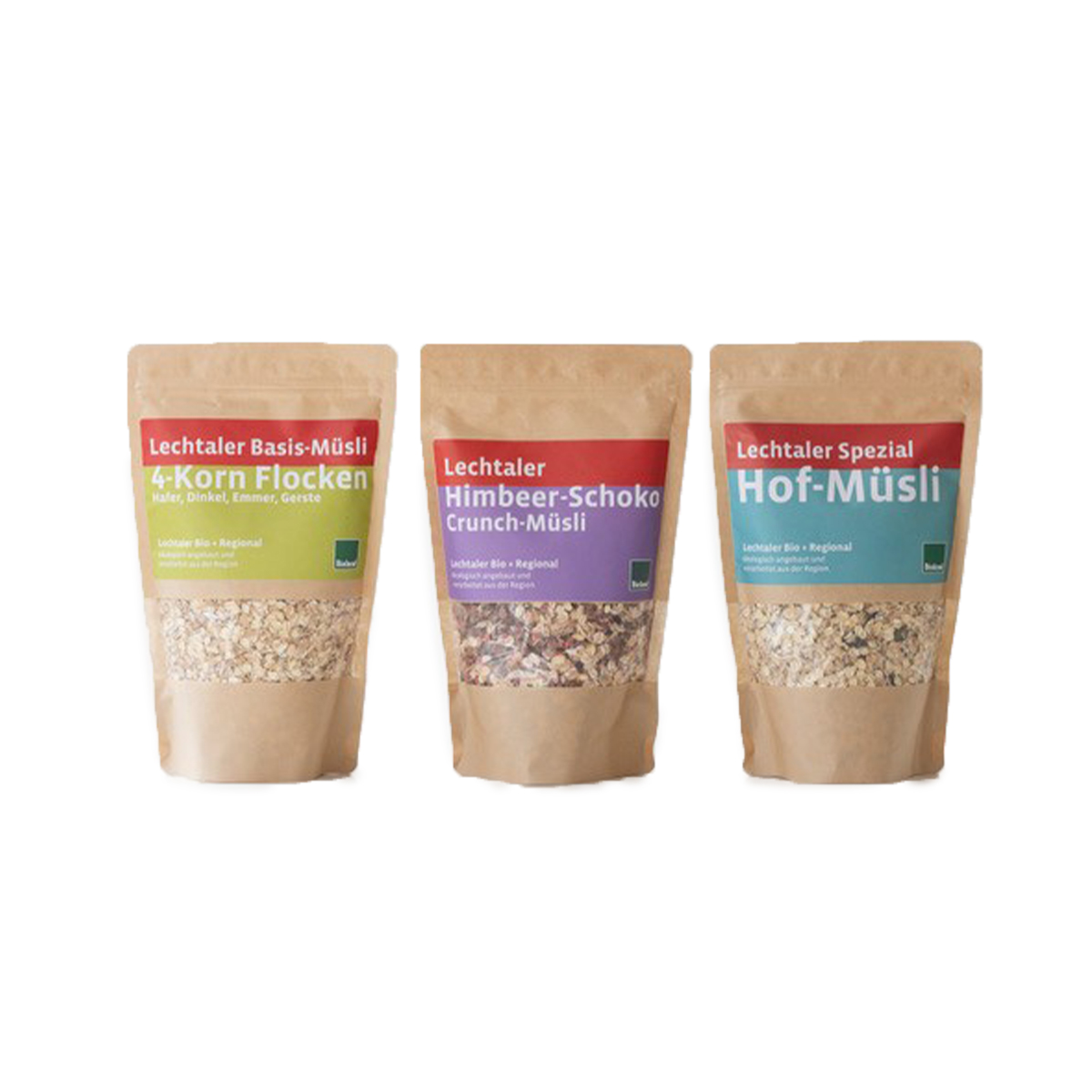 Müsli-Set 3er Frühstück, Essen