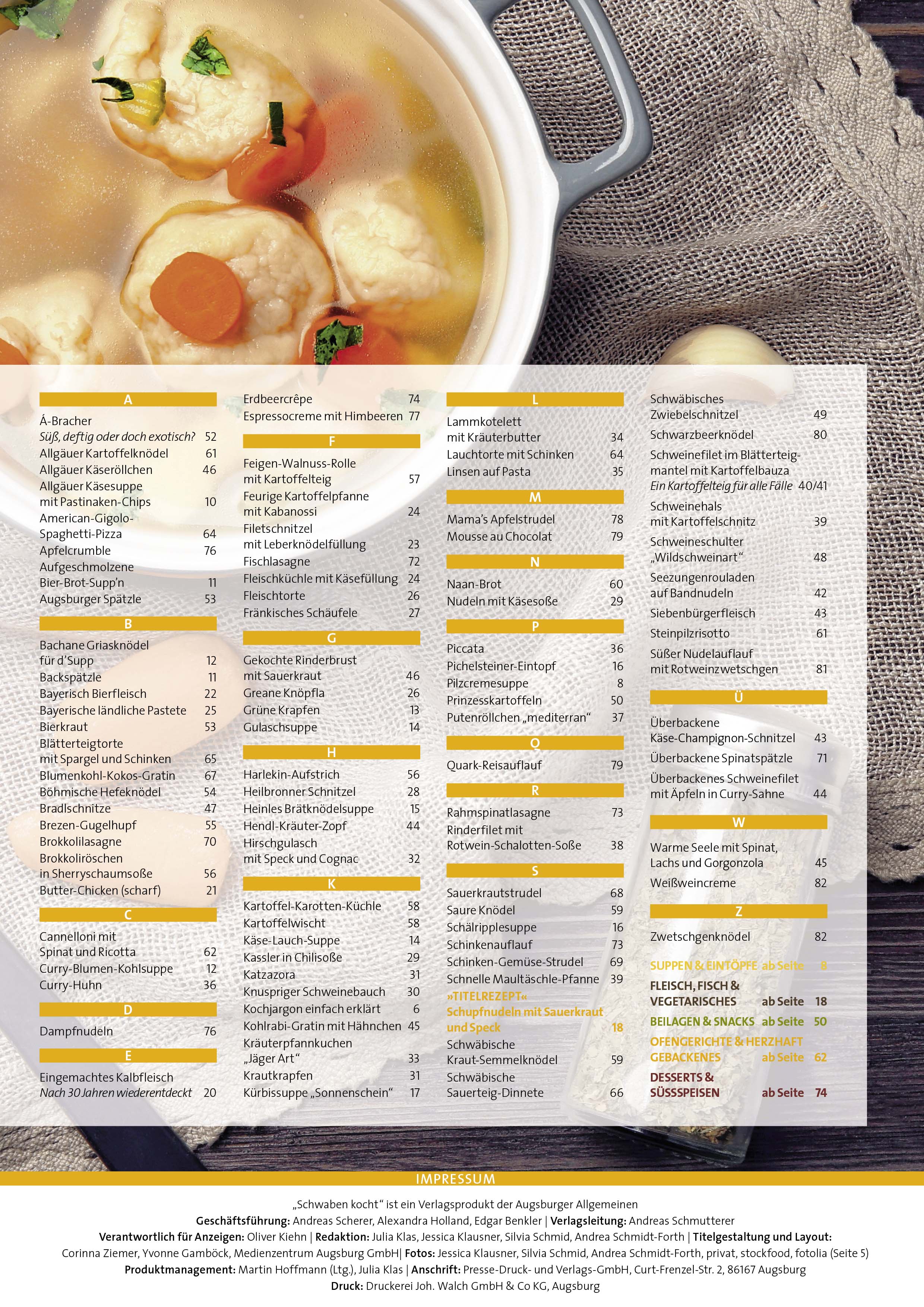 Inhaltsverzeichnis_Produktpraesentation_Shop Bild: