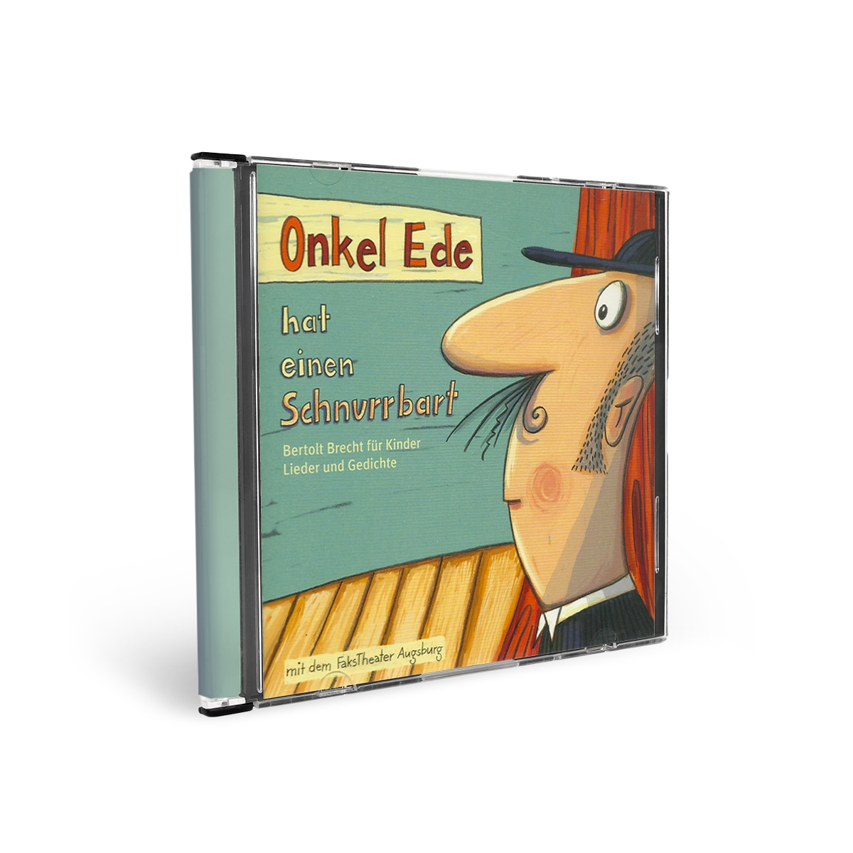 1200x1200px_Onkel_Ede Bild: Onkel Ede hat einen Schnurrbart - Bertolt Brecht für Kinder, CD