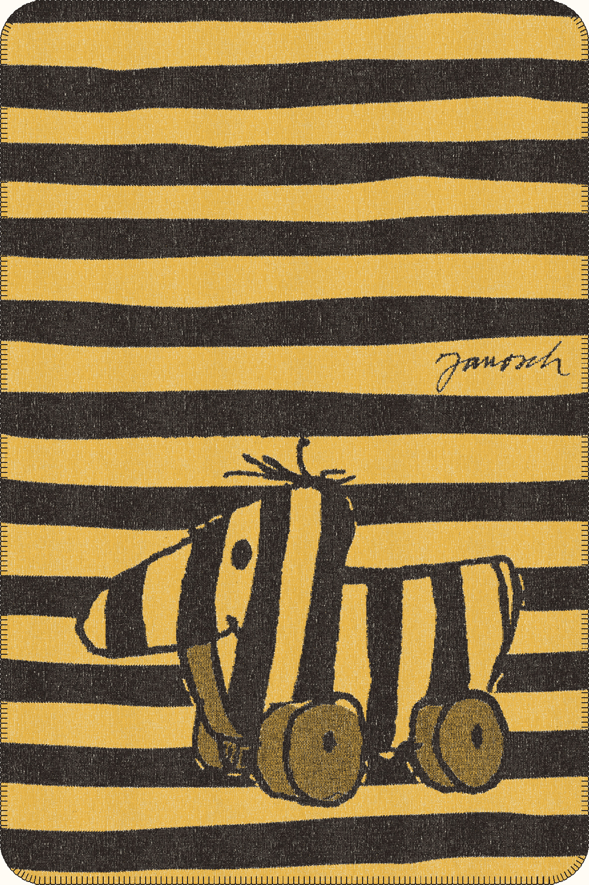 Kinderdecke Janosch 150 x 200 cm 