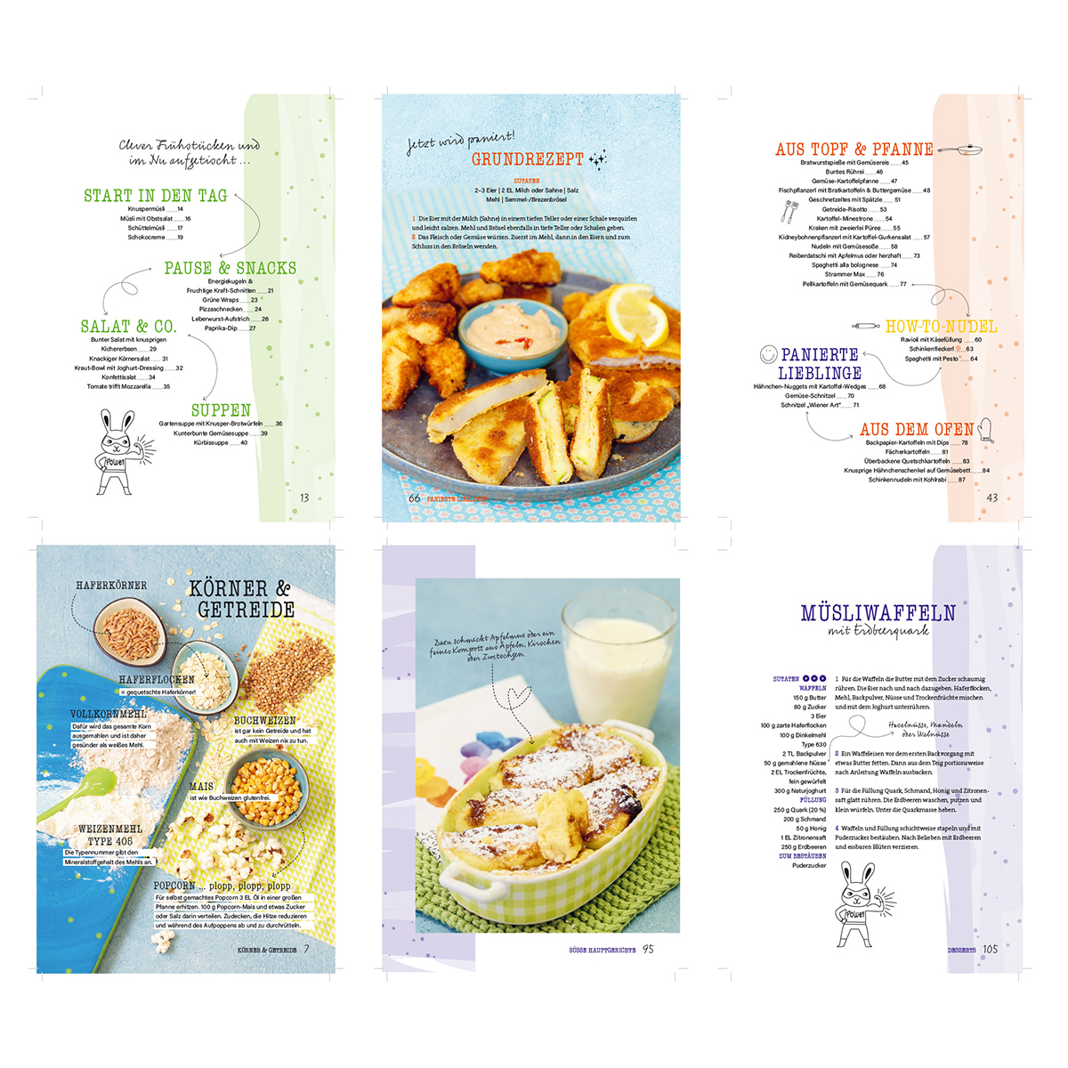 Kinderkochbuch "Kitchen Kids" mit Brotzeitdose