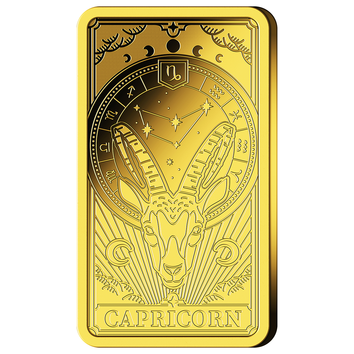 Goldbarren Steinbock Gold