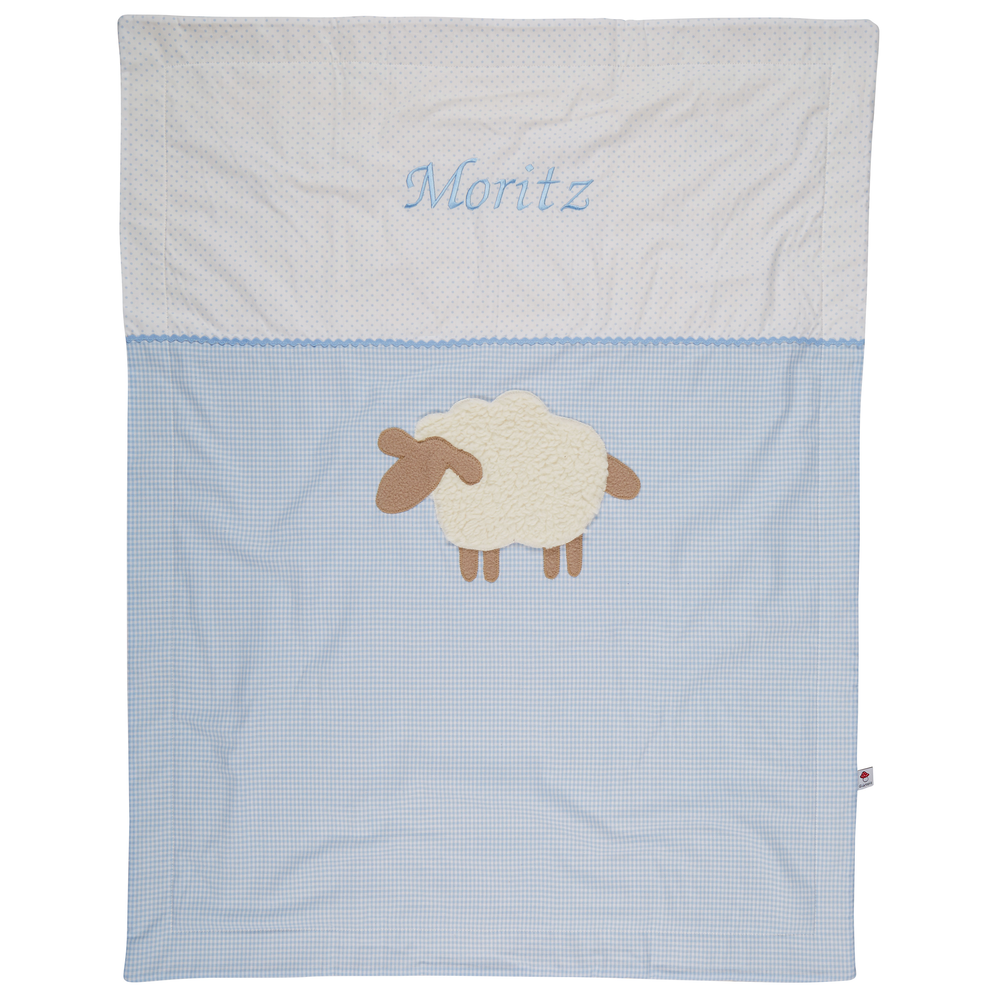 GP_Babydecke_Schaf_hellblau-1 Bild: