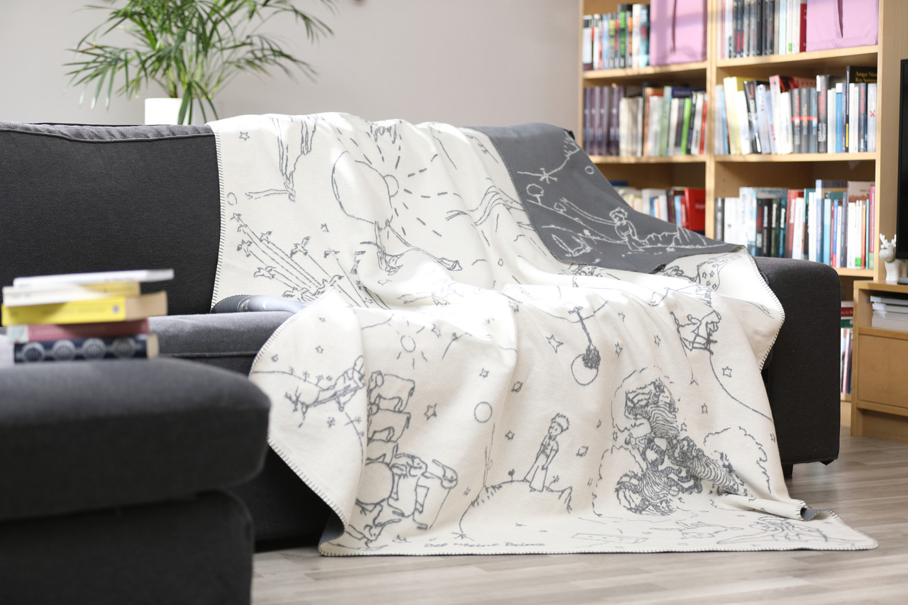 Vegane-Biodecke-Der-Kleine-Prinz-Kolter-Geschichte-Ambiente Bild: