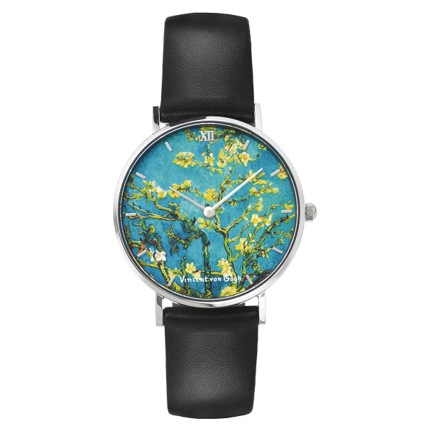 Künstler-Armbanduhr van Gogh: "Blühende Mandelbaumzweige"