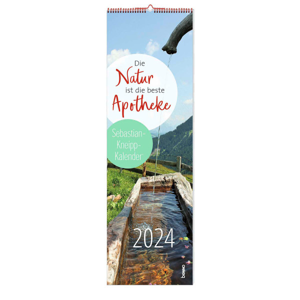Sebastian Kneipp Kalender 2024 „Die Natur ist die beste Apotheke“