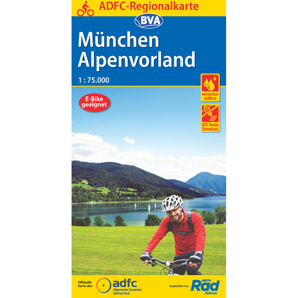 ADFC-Regionalkarte München/Alpenvorland