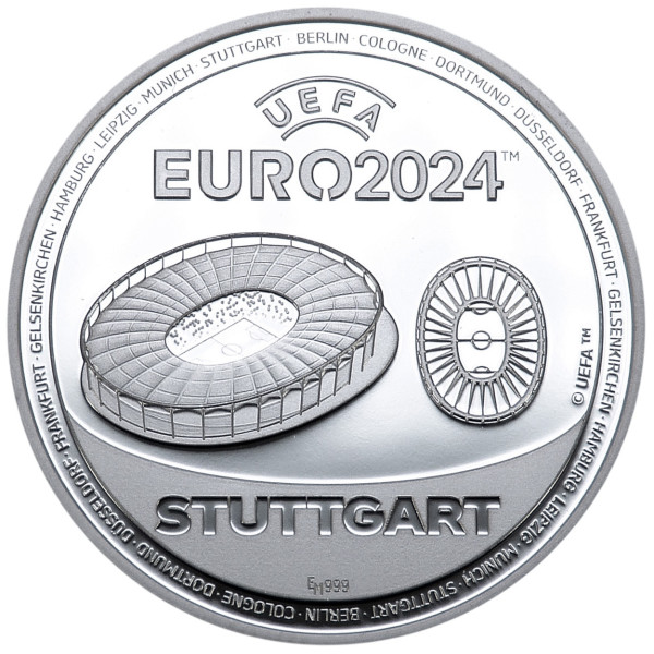 Sonderprägung UEFA EURO 2024™ Stuttgart