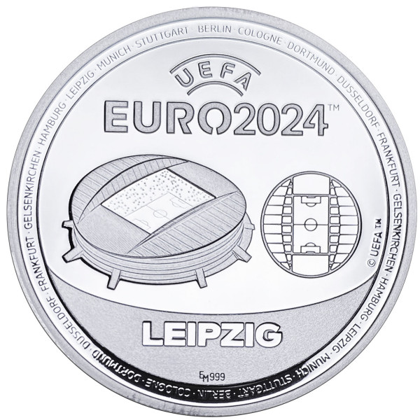 Sonderprägung UEFA EURO 2024™ Leipzig