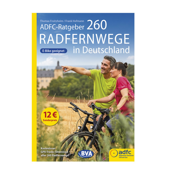 ADFC-Ratgeber: 260 Radfernwege in Deutschland