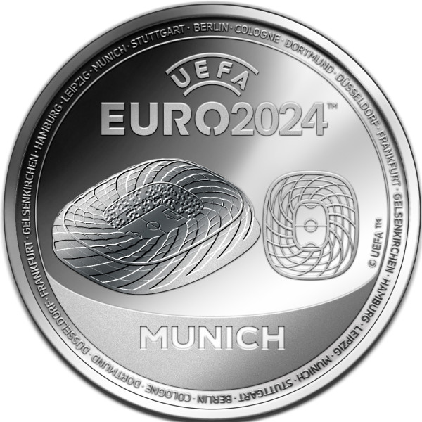 Sonderprägung UEFA EURO 2024™ München